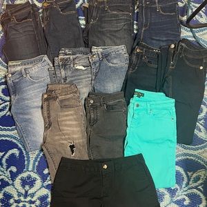 Womens size 4 Jean lot